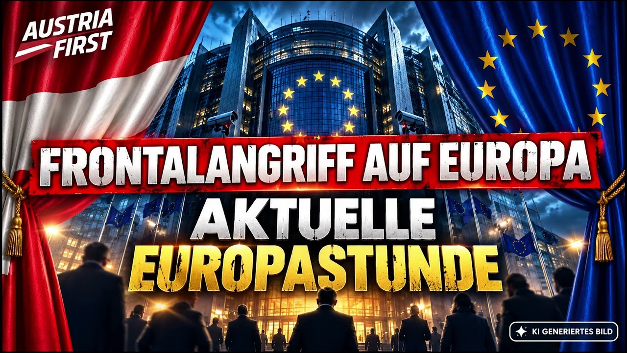 Brüssels Frontalangriff: Totalüberwachung, Parteiverbote und irrer Klimawahn - Aktuelle Europastunde