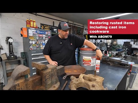 ABOM79 Shows How To Restore and Protect Rusted Tools & Objects with CRC Evapo-Rust