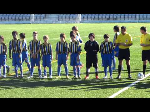 Oeiras x Real (Entrada em Campo)