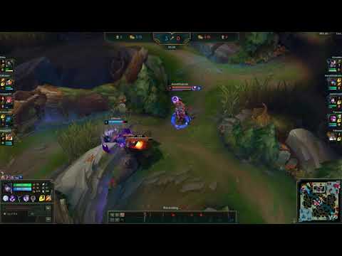 Jungle Aphelios 1v1s Xin Zhao at red buff