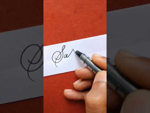 Sabika 🌟 #shorts #cursive