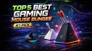 Top 5 Best Gaming Mouse Bungee in 2026 🎮 No More Cable Drag!