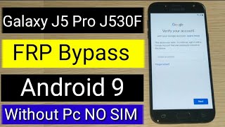 Galaxy J5 Pro J530F FRP Bypass u6 | SM-J530F FRP Bypass | j530f u6 frp bypass | j530f u6 frp 9.0