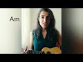Mera Mann Kehne Laga | Ukulele cover tutorial with 4 basic chords | Ayushmann Khurrana, Falak Shabir