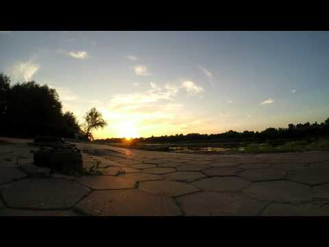 Sunset in Warsaw || Poland || Timelapse || GoPro