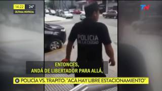 El policía que frenó al trapito: