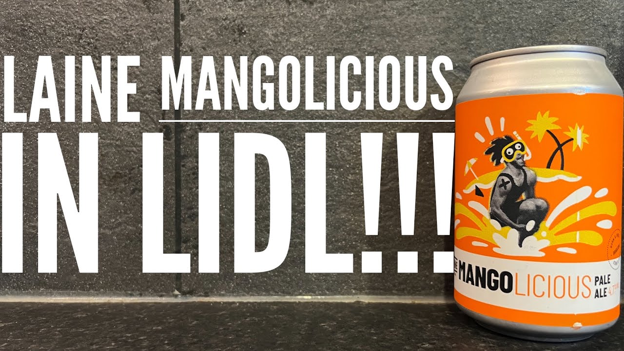 Laine Mango Licious Pale Ale By Laine Brew Co | Lidl Craft Beer Review