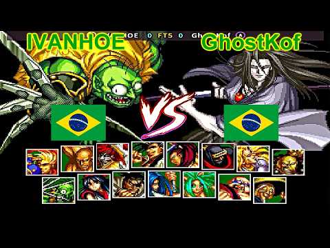 Samurai Shodown 2 - IVANHOE vs GhostKof FT5