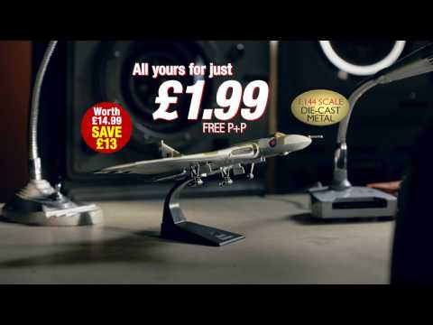 A heavyweight replica of the mighty Vulcan Bomber