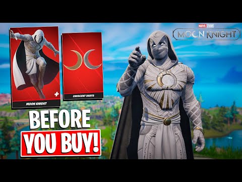 *NEW* MOON KNIGHT x FORTNITE Collab! Themed Combos + Gameplay | Before You Buy!