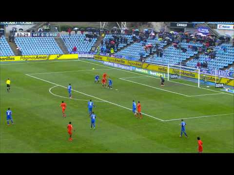 Gol de Agirretxe (0-1) en el Getafe CF - Real Sociedad - HD