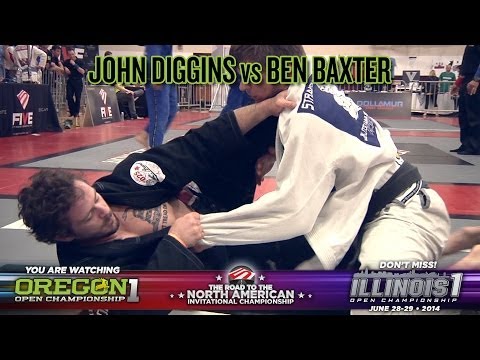 FIVE Grappling Oregon 1: John Diggins vs Ben Baxter (Men / Black Belt / Absolute)