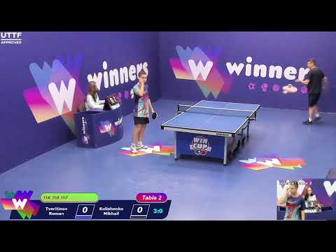 WINners CUP table 2  12.12  Tveritinov Roman - Kulishenko Mikhail  14:30