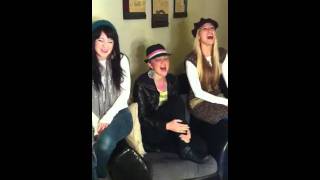 KIMBER RISING SINGS THEIR CHRISTMAS SINGLE "FOR THE FIRST T