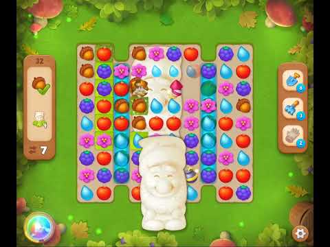 Gardenscapes Level 32 Completed