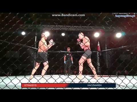 Neilas Strakšys - Kacper Kaczmarek kat. 69kg - CAGE OF HEROES ONE Białystok - Runda 2