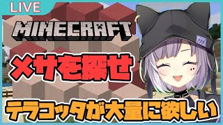 【マイクラ配信】メサ見つけてテラコッタ大量に欲しい#2