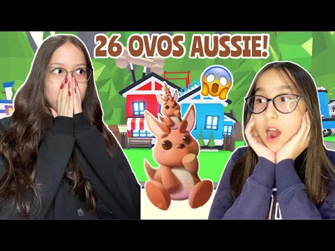 CHOCAMOS NOSSOS ÚLTIMOS OVOS AUSSIE DO ADOPT ME! 😱 (facecam)