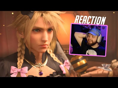 CLOUD'S DRESS REACTION - FFVII Remake