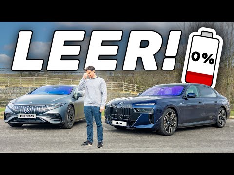 Wirklich 500 km Reichweite BMW i7 xDrive 60 vs. Mercedes-AMG EQS 53