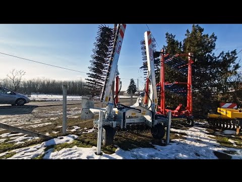 Új Fliegl küllős kapa 6,5 méteres munkaszélesség