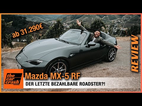 Mazda MX-5 RF im Test (2022) Der letzte bezahlbare Roadster?! Fahrbericht | Review | Kinenbi | Preis