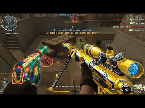 Crossfire NA ( Đột Kích ) 2.0 : M200 Cheytac - Mechabee - Hero Mode X - Zombie V4