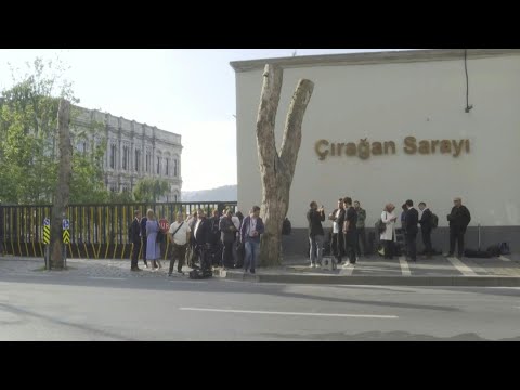 Scene outside venue of Russia-Ukraine peace talks in Istanbul | AFP