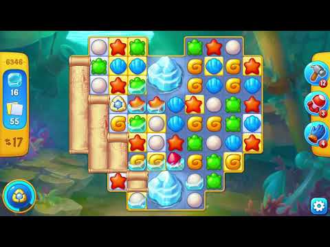 [FISHDOM Walkthrough] Level 6346 (Qua màn - Fishdom)