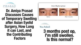 Causes of Swelling after Asian Eyelid Surgery & How an Eyelid Specialist Reduces Recovery Time