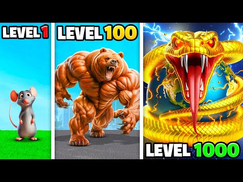 LEVEL 1 to 1000 ANIMAL in GTA 5!