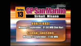 Download lagu Promo Trans7 MotoGP 2007 GP San Marino Sponsor Yamaha Vixion Telkom Flexi Bukan Telepon Biasa mp3