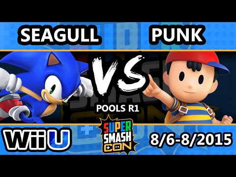 SSC - NS | Seagull (Sonic) Vs Punk (Ness) SSB4 Pools - Smash Wii U - Smash 4