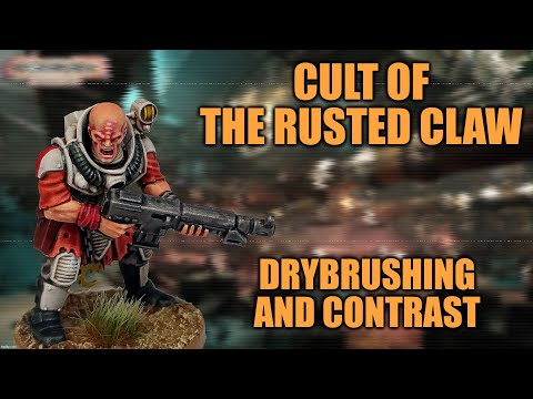 Simple Speed Painting Methods for Cult of the Rusted Claw [How I Paint Things]