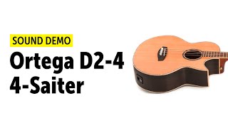 Video thumbnail for Ortega D2-4 Acoustic Bass review (No talking) by Guitar Bonedo