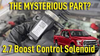 F150 2.7 Ecoboost Vacuum Wastegate Solenoid Replacement - This Mysterious Part is Hard To Find