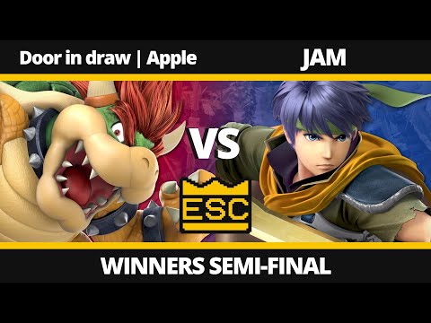 ESC 71 - Winners Semi-Final - Door in draw | Apple (Bowser) Vs. JAM (Ike) - SSBU Tournament