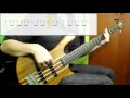 Muse - Psycho (Bass Cover) (Play Along Tabs In Video)