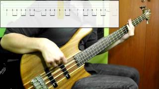 Muse - Psycho (Bass Cover) (Play Along Tabs In Video)