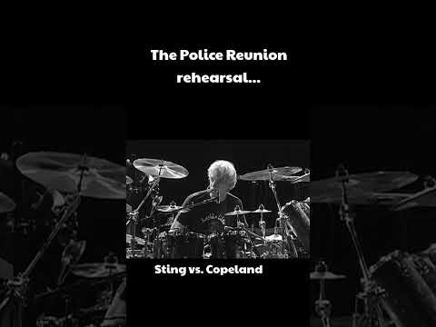Sting clashes with Stewart Copeland