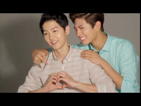 Domino's Pizza Song Joong Ki Park Bo Gum 도미노피자 New모델, '송중기'와 '박보검' 宋仲基 朴宝剑