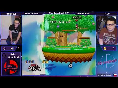 The Comeback 14 ssbm - Rick vs ALP - Grand Final