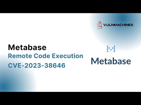Metabase remote code execution