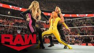 Trish Stratus uses Zoey Stark to help beatdown Becky Lynch: Raw highlights, May 29, 2023