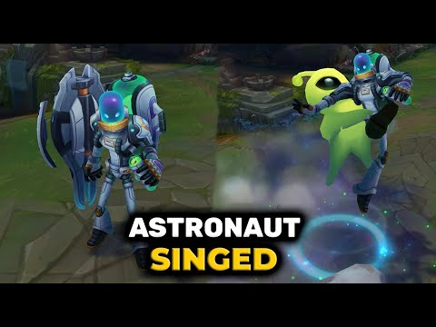 Astronaut Singed Skin Preview | League of Legends