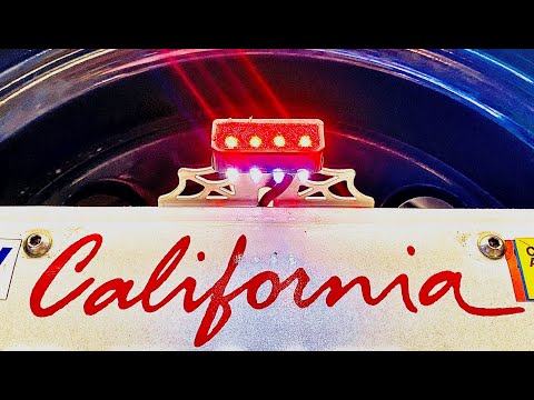 Jeep JKU Poison Spyder LED License Plate & 3rd Brake Light Install