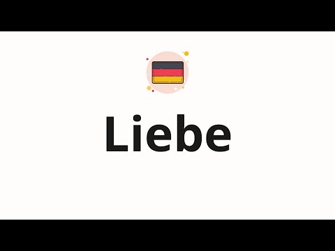 How to pronounce Liebe