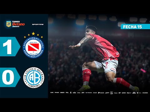 ARGENTINOS 1 - 0 BELGRANO | Resumen del partido | #TorneoBetano Clausura 2025