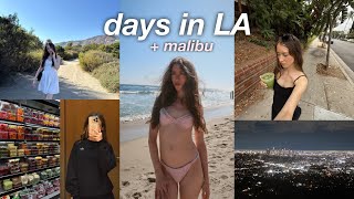 LA VLOG ★ shopping, exploring, beaches, erewhon, matcha, malibu etc!