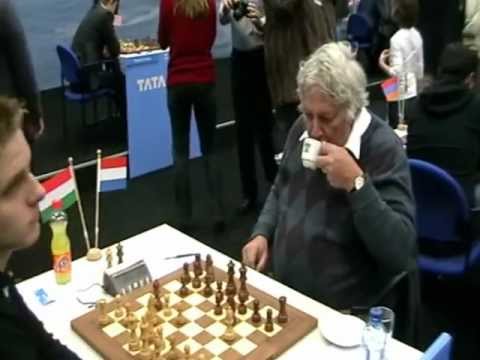 Tata Steel 2013 ronde 12 Tiviakov vs Smeets, Edouard, Movsesian, Rapport vs Timman, Turov vs Dubov